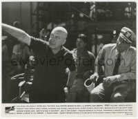 3r0300 IN HARM'S WAY candid deluxe 8x9.25 still 1965 John Wayne on set with director Otto Preminger!