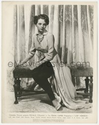3r0362 LOST HORIZON 8x10 still 1937 wonderful seated portrait of pretty Jane Wyatt in cool outfit!