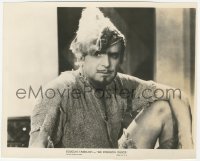 3r0409 MR. ROBINSON CRUSOE 8x9.75 still 1932 best close portrait of Douglas Fairbanks in costume!