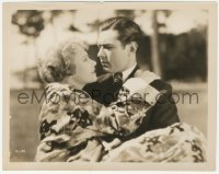 3r0445 OUR DANCING DAUGHTERS 8x10.25 still 1928 close up of Johnny Mack Brown & Dorothy Sebastian!