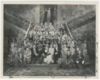 3r0499 ROYAL BED candid 8x10.25 still 1931 Mary Astor & Lowell Sherman portrait with cast & crew!
