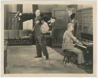 3r0540 SPEAK EASILY 8x10 still 1932 man carries Buster Keaton as Jimmy Durante plays the piano!