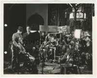 3r0568 THANK YOU MR. MOTO candid 8.25x10 still 1937 Frederick, Brincken & Blackmer filmed on set!
