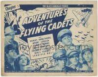 3r0650 ADVENTURES OF THE FLYING CADETS chapter 1 TC 1943 Universal serial, Black Hangman Strikes!