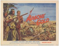 3r0661 APACHE GOLD TC 1965 Winnetou - 1. Teil, German western starring Lex Barker, great art!