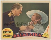 3r1001 BALALAIKA LC 1939 Nelson Eddy gives Ilona Massey millionaire's champagne for her birthday!