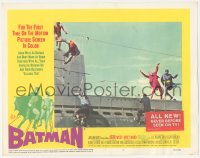3r1007 BATMAN LC #7 1966 Adam West & Burt Ward beat up bad guys on top of submarine!