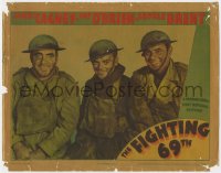 3r1122 FIGHTING 69th LC 1940 great c/u of WWI soldiers James Cagney, Pat O'Brien & George Brent!