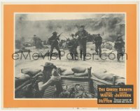 3r1161 GREEN BERETS LC #7 1968 John Wayne & soldiers on raging battlefield in the Vietnam War!