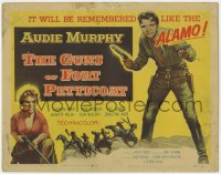 3r0780 GUNS OF FORT PETTICOAT TC 1957 cowboy Audie Murphy, it will be remembered like the Alamo!
