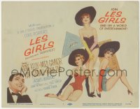 3r0821 LES GIRLS TC 1957 art of Gene Kelly + sexy Mitzi Gaynor, Kay Kendall & Taina Elg!