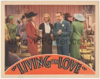 3r1233 LIVING ON LOVE LC 1937 Franklin Pangborn by Joan Woodbury & Whitney Bourne in dress shop!