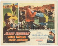 3r1245 MAN FROM LARAMIE LC 1955 James Stewart in death struggle, Anthony Mann revenge western!