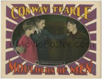 3r1269 MOULDERS OF MEN LC 1927 Conway Tearle tells Rex Lease that he has to be his own man now!