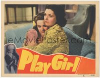 3r1311 PLAY GIRL LC 1941 golddigger Kay Francis with her 19 year-old protege Mildred Coles!
