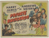 3r0877 PRIVATE BUCKAROO TC 1942 the Andrews Sisters performing with Harry James & His Music Makers!