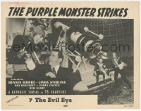 3r1318 PURPLE MONSTER STRIKES chapter 7 LC R1957 Republic science fiction serial, The Evil Eye!