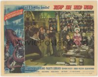 3r1326 REAP THE WILD WIND LC 1942 John Wayne, Ray Milland, Paulette Goddard & Massey in court!