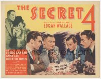 3r0904 SECRET 4 TC 1939 Edgar Wallace English mystery, Frank Lawton, Anna Lee, Griffith Jones