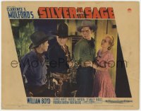 3r1369 SILVER ON THE SAGE LC 1939 William Boyd as Hopalong Cassidy, w/Russell Hayden & Ruth Rogers!