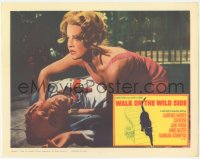 3r1472 WALK ON THE WILD SIDE LC 1962 close up of Jane Fonda over injured Laurence Harvey in street!
