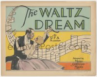 3r0954 WALTZ DREAM TC 1926 Willy Fritsch falls under the spell of pretty Xenia Desni's charms, rare!