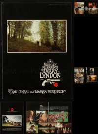 3s0003 LOT OF 8 BARRY LYNDON PROMO BROCHURES 1975 Stanley Kubrick, Ryan O'Neal, Marisa Berenson