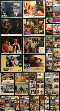 3s0319 LOT OF 108 1960S-80S LOBBY CARDS 1960s-1980s scenes from a variety of different movies!