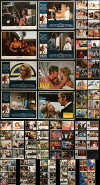 3s0322 LOT OF 103 LOBBY CARDS 1970s-1980s incomplete sets from a variety of different movies!