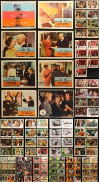 3s0309 LOT OF 127 1960S LOBBY CARDS 1960s complete & incomplete sets from a variety of movies!