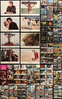 3s0264 LOT OF 233 1970S LOBBY CARDS 1970s mostly complete sets from a variety of different movies!