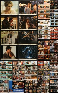 3s0262 LOT OF 257 1980S AND NEWER LOBBY CARDS 1980s-2000s mostly complete sets!