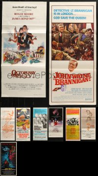 3s0459 LOT OF 9 FOLDED AUSTRALIAN DAYBILLS 1960s-1980s great images from a variety of movies!