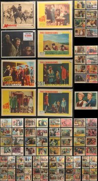 3s0297 LOT OF 145 INDIVIDUALLY BAGGED 1960S LOBBY CARDS 1960s incomplete sets from a variety of movies!