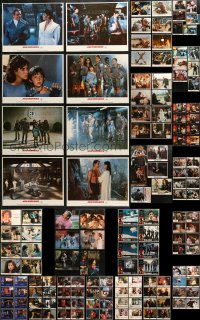3s0299 LOT OF 144 1980S AND NEWER LOBBY CARDS 1980s-2000s complete sets from a variety of movies!