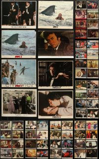 3s0551 LOT OF 65 COLOR 8X10 STILLS & MINI LOBBY CARDS 1970s-1980s scenes from a variety of movies!