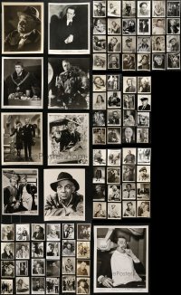3s0548 LOT OF 89 8X10 STILLS 1930s-1990s great portraits of a variety of different movie stars!