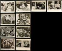 3s0577 LOT OF 10 8X10 STILLS 1950s great scenes from a variety of different movies!