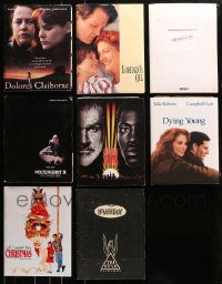 3s0142 LOT OF 8 PRESSKITS WITH 9 STILLS EACH 1990s containing a total of 72 8x10 stills!