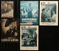 3s0489 LOT OF 5 GERMAN PROGRAMS 1940s many images from a variety of different movies!