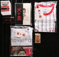 3s0423 LOT OF 6 ISLE OF DOGS MOVIE PROMO ITEMS 2018 two T-shirts, pen pot & more cool stuff!