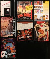3s0118 LOT OF 7 CINEMONDE DEALER CATALOGS 1980s-1990s filled with great color poster images!