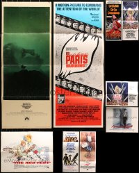 3s0120 LOT OF 13 FOLDED HALF-SHEETS AND INSERTS 1960s-1980s great images from a variety of movies!