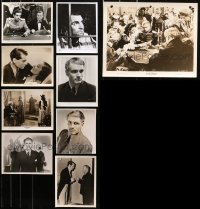 3s0578 LOT OF 9 LAURENCE OLIVIER 8X10 STILLS 1930s-1950s great images spanning three decades!