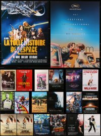 3s0727 LOT OF 22 FORMERLY FOLDED 16X21 FRENCH POSTERS 1980s-2010s a variety of movie images!