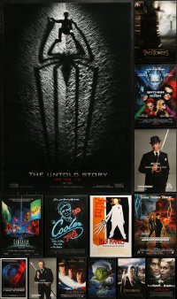 3s0849 LOT OF 16 UNFOLDED DOUBLE-SIDED MOSTLY 27X40 ONE-SHEETS 1990s-2010s cool movie images!