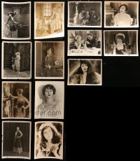 3s0569 LOT OF 13 8X10 STILLS OF WOMEN IN SILENT MOVIES 1920s portraits of beautiful actresses!