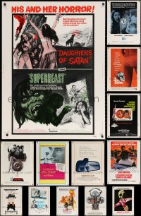 3s0060 LOT OF 13 1970S 30X40S 1970s great images from a variety of different movies!