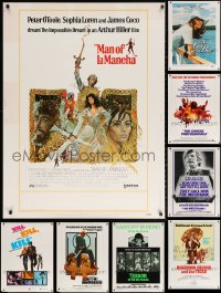 3s0061 LOT OF 12 1970S 30X40S 1970s great images from a variety of different movies!