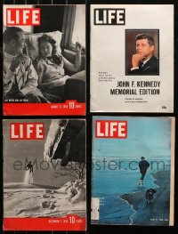 3s0448 LOT OF 4 LIFE MAGAZINES 1930s-1960s filled with great images & articles!